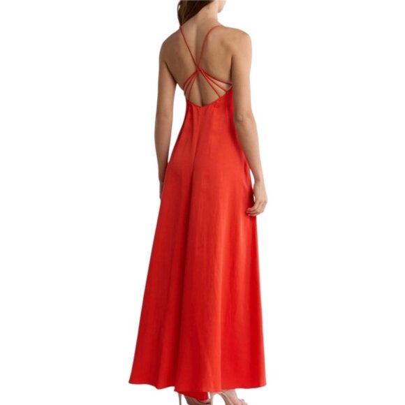 NWT TWP Josephine Linen Maxi Dress - Picture 1 of 13